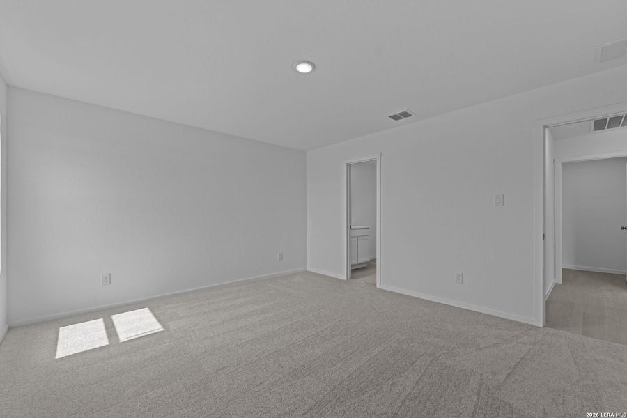 Spacious, unfurnished interior of a new home in Hightop Ridge, Converse (Image 15). Spacious, unfurnished interior of a new home in Hightop Ridge, Converse (Image 15).