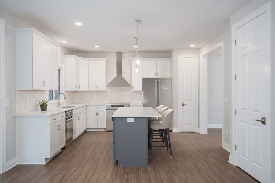 Representative furnished interior of a home built from the The Bailey by Forbes Capretto Homes in Wheatfield Crossing, North Tonawanda (Image 10).