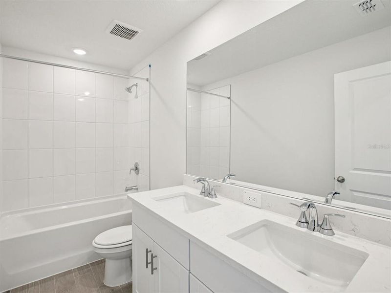 Furnished interior view inside a new home in Oakfield Trails - Classic Series, Parrish (Image 5).