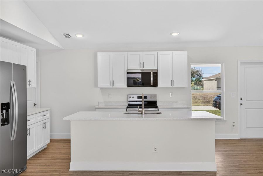 Furnished interior view inside a new home in Cape Coral, Cape Coral (Image 10). Furnished interior view inside a new home in Cape Coral, Cape Coral (Image 10).