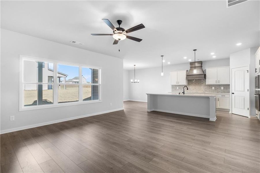 Spacious, unfurnished interior of a new home in Harmony Farms, Eatonton (Image 19).