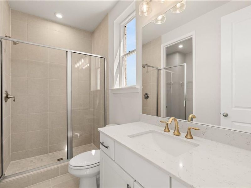 Furnished interior view inside a new home in Melody Lakeside Estates, Buford (Image 7).