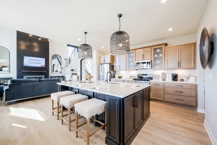 Representative furnished interior of a home built from the Grandin by Fischer Homes in The Dunes at Sandbar, Santa Rosa Beach (Image 57).