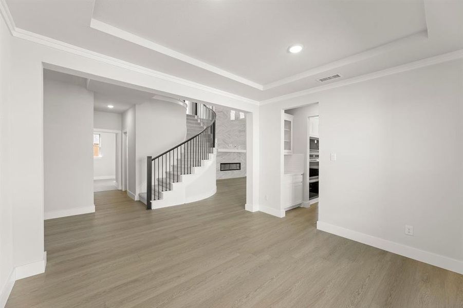 Spacious, unfurnished interior of a new home in Inspiration, Lucas (Image 32). Spacious, unfurnished interior of a new home in Inspiration, Lucas (Image 32).