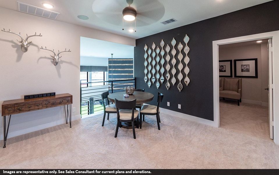 Furnished interior view inside a new home in Lago Mar, Texas City (Image 13). Furnished interior view inside a new home in Lago Mar, Texas City (Image 13).