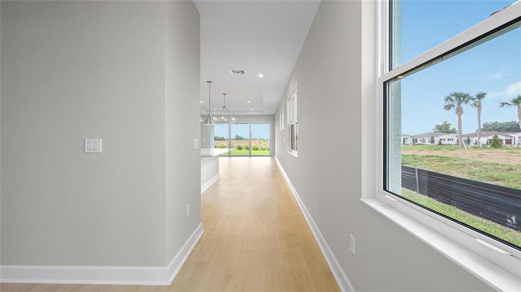 Spacious, unfurnished interior of a new home in Cresswind at Lake Harris, Tavares (Image 26). Spacious, unfurnished interior of a new home in Cresswind at Lake Harris, Tavares (Image 26).