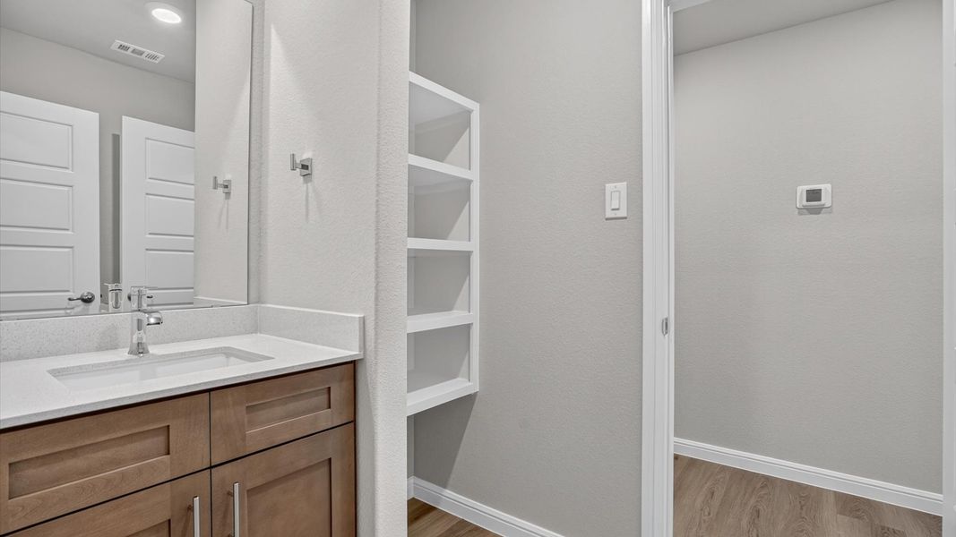 Furnished interior view inside a new home in Sandstone Estates, Granbury (Image 11).