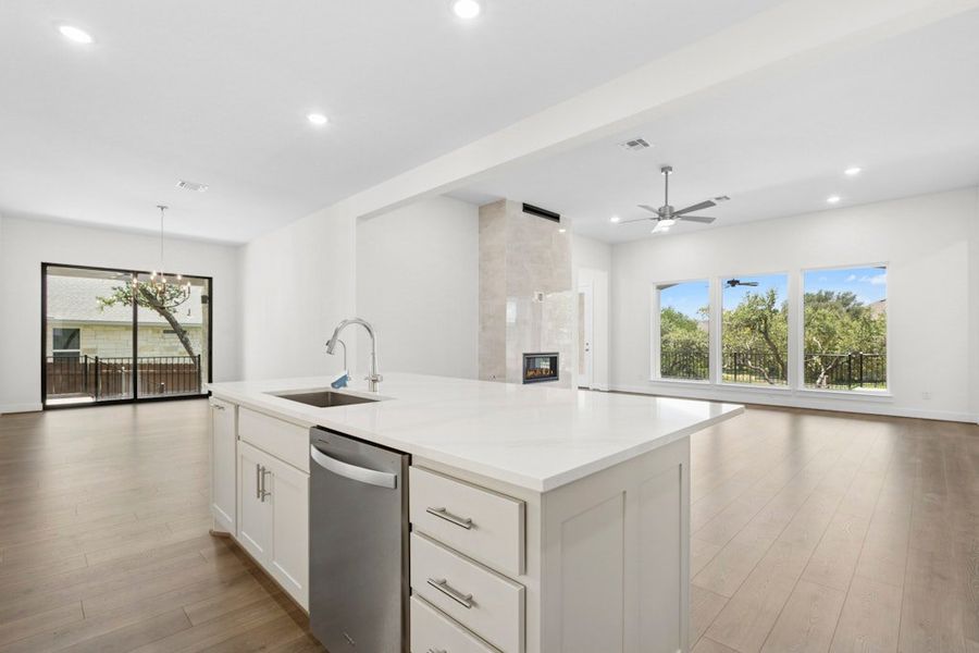 Furnished interior view inside a new home in Riverstone, Georgetown (Image 9).