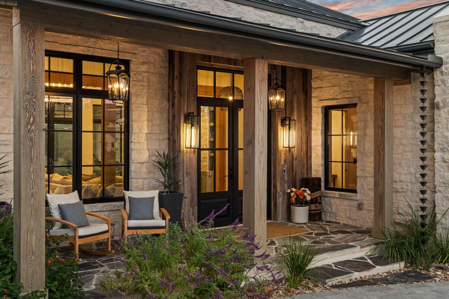 Entrance to property Entrance to property