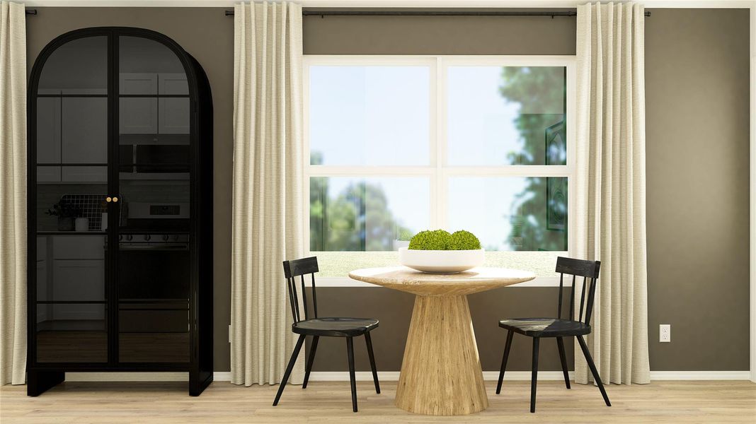 Furnished interior view inside a new home in Woodfield Preserve: Ridgepointe Collection, Georgetown (Image 5).