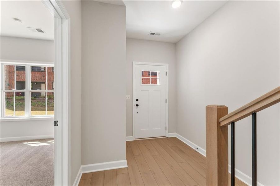 Spacious, unfurnished interior of a new home in Townes at South Main, Kennesaw (Image 22).