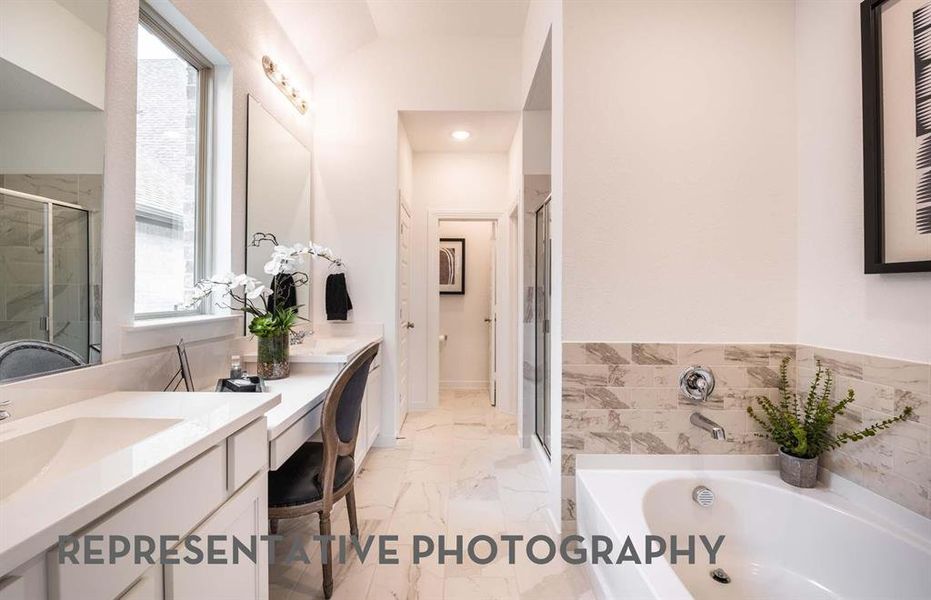 Furnished interior view inside a new home in Gateway Village - The Reserve, Denison (Image 22).