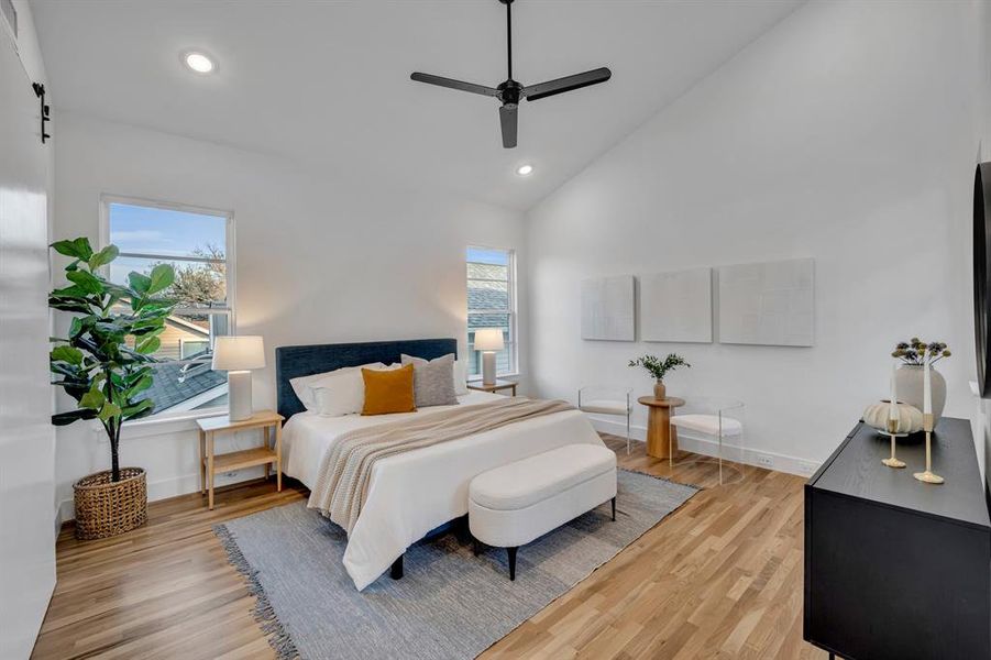 Furnished interior view inside a new home in , Dallas (Image 15). Furnished interior view inside a new home in , Dallas (Image 15).