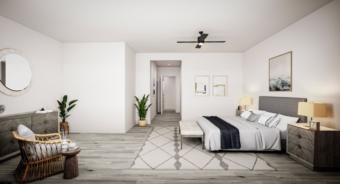 Representative furnished interior of a home built from the Palo Verde Plan 7051 by Tri Pointe Homes in Whispering Hills, Laveen (Image 7). Representative furnished interior of a home built from the Palo Verde Plan 7051 by Tri Pointe Homes in Whispering Hills, Laveen (Image 7).