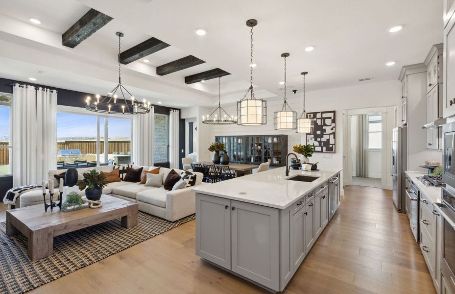Furnished interior view inside a new home in Del Webb at Legacy Hills, Celina (Image 13).