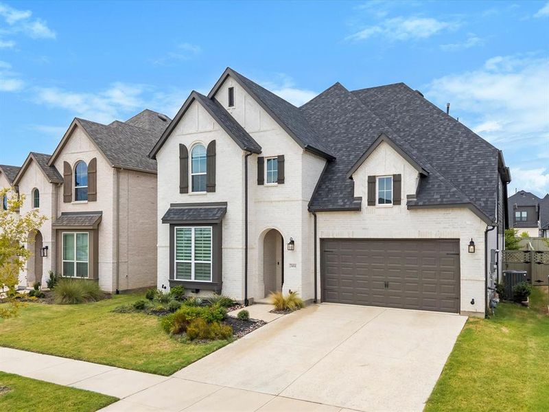 Front exterior of a new home in , Northlake, TX, highlighting curb appeal (Image 26).