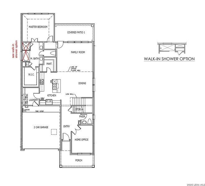 2D floor plan layout of this home in Mayfair, New Braunfels, TX (Image 3). 2D floor plan layout of this home in Mayfair, New Braunfels, TX (Image 3).