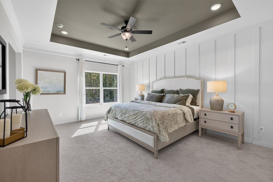 Furnished interior view inside a new home in Sagebrook, Powder Springs (Image 17).
