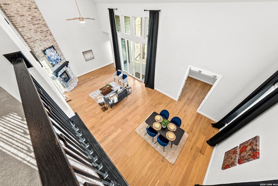 Furnished interior view inside a new home in Ventana, Bulverde (Image 42).