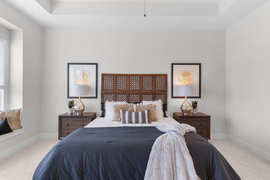 Furnished interior view inside a new home in Broken Oak, Georgetown (Image 53).
