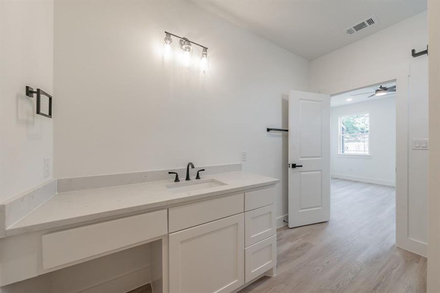 Furnished interior view inside a new home in , Fort Worth (Image 7). Furnished interior view inside a new home in , Fort Worth (Image 7).