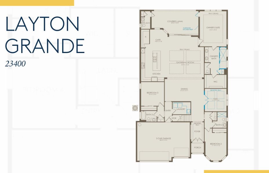 Layton Grande Quick Move-In Floor Plan - Floor 1
