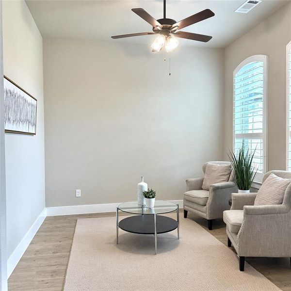 Furnished interior view inside a new home in Ladera at the Reserve, Mansfield (Image 9).