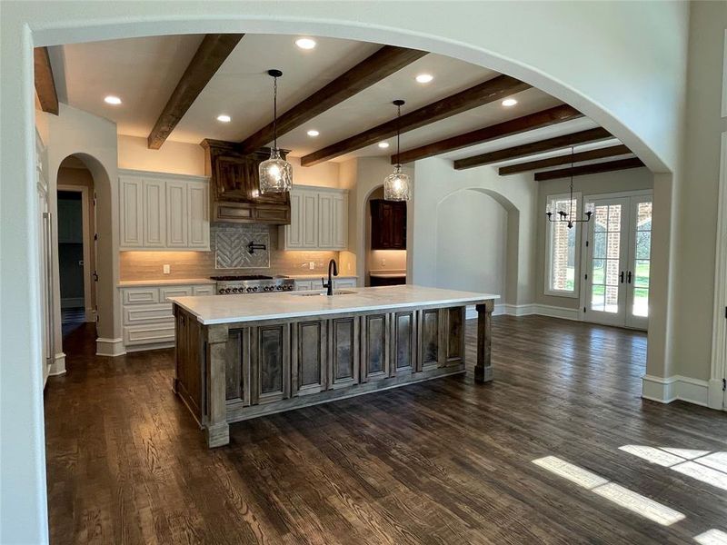Furnished interior view inside a new home in , Sherman (Image 10).