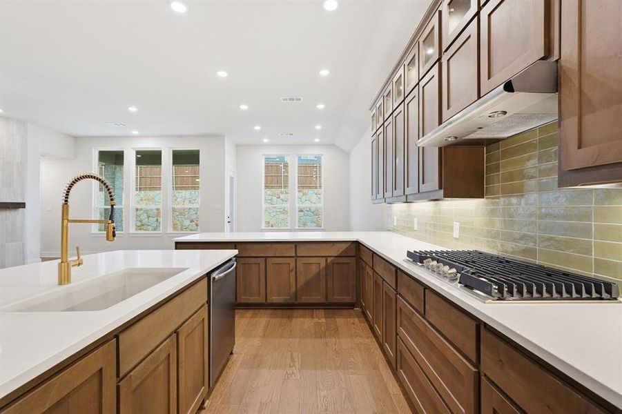Furnished interior view inside a new home in Devonshire, Forney (Image 6). Furnished interior view inside a new home in Devonshire, Forney (Image 6).