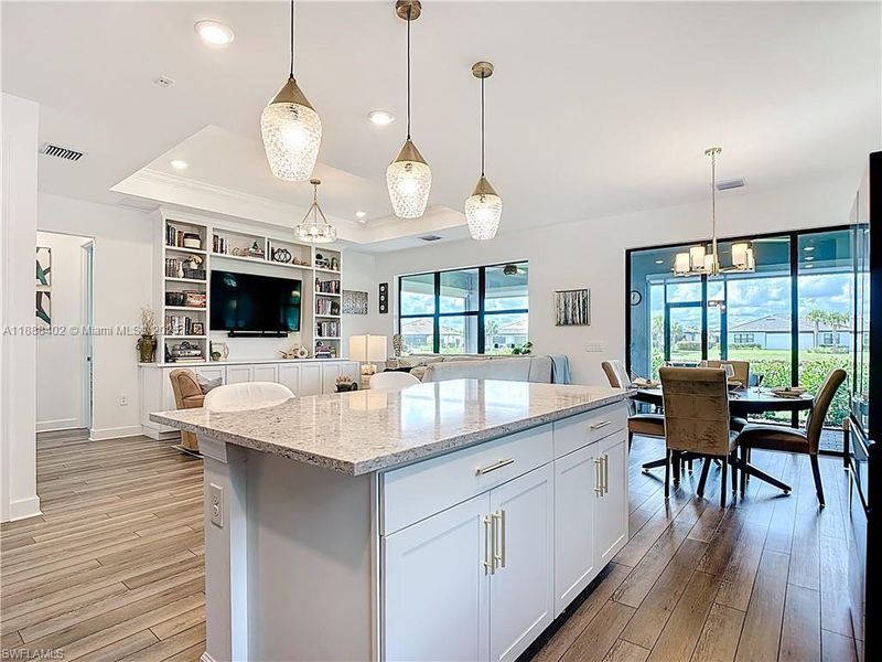 Furnished interior view inside a new home in , Ave Maria (Image 15). Furnished interior view inside a new home in , Ave Maria (Image 15).