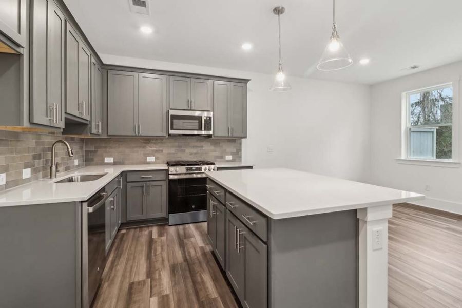 Kitchen featuring Minimalist Collection Finishes