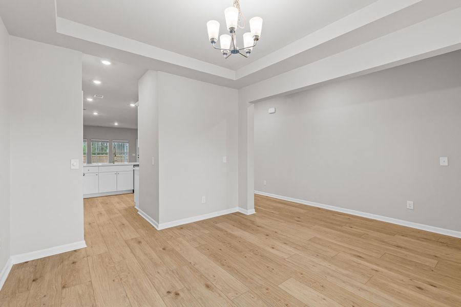 Spacious, unfurnished interior of a new home in Sweetgrass at Summers Corner, Summerville (Image 17).