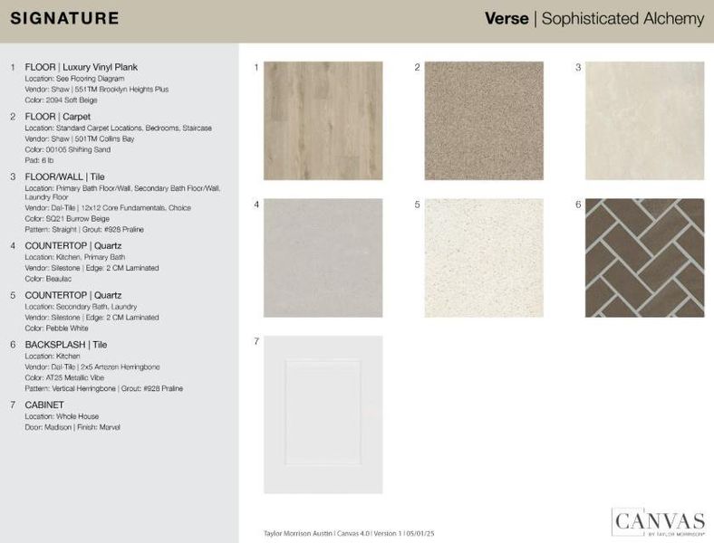 110 Cancho Hill Drive design selections! This home is currently under construction and selections are subject to change.