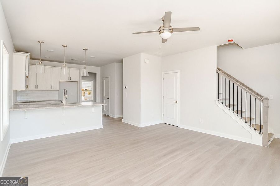 Spacious, unfurnished interior of a new home in The Cottages at East Lanier, Fayetteville (Image 8). Spacious, unfurnished interior of a new home in The Cottages at East Lanier, Fayetteville (Image 8).