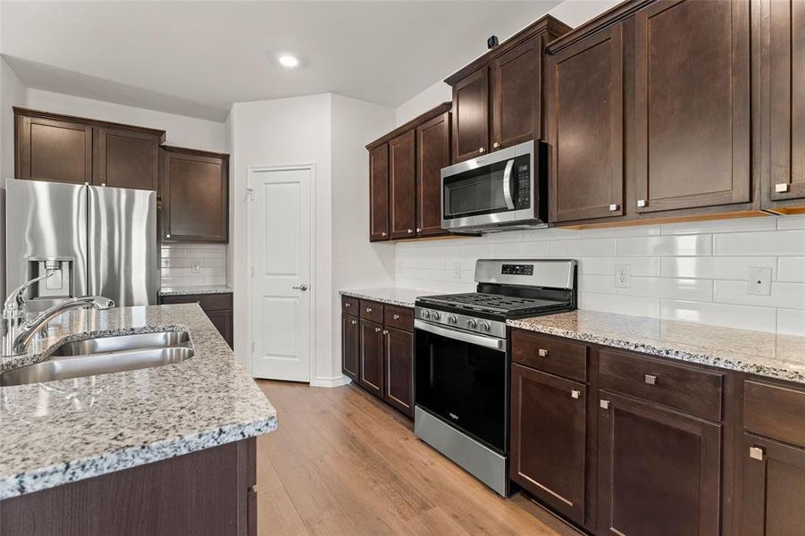 Furnished interior view inside a new home in , Princeton (Image 11).