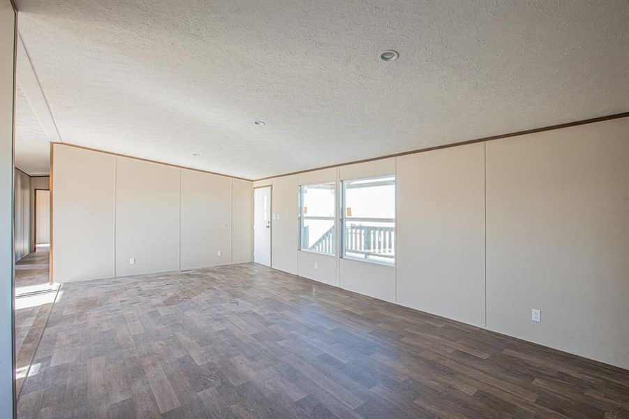 Open concept living room