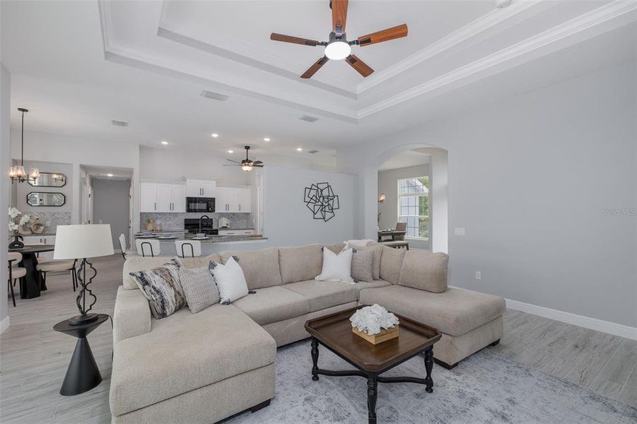 Furnished interior view inside a new home in , Homosassa (Image 8).