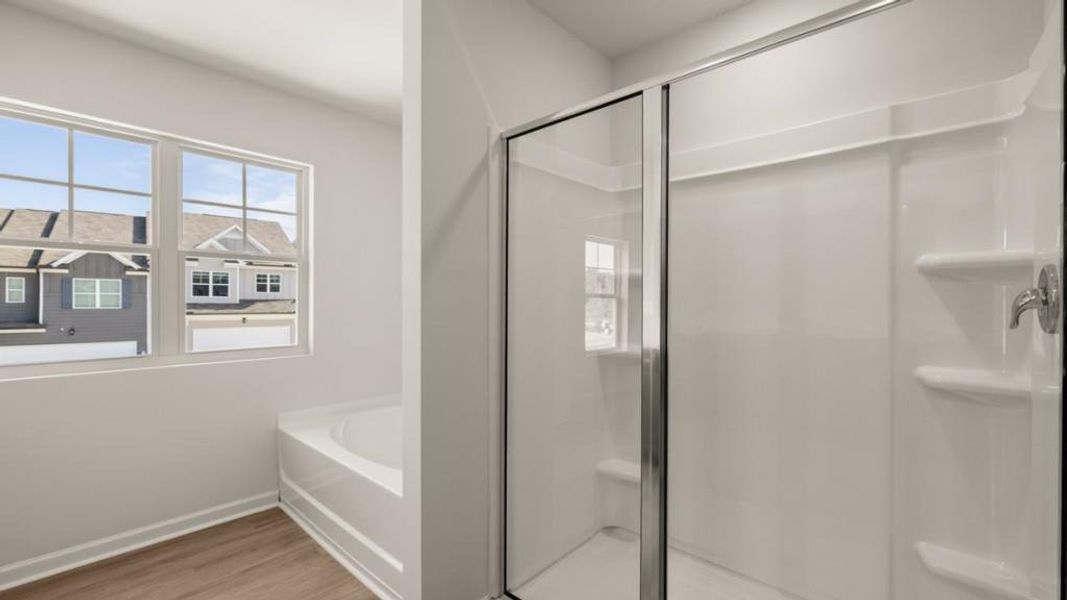 Furnished interior view inside a new home in Falcon Landing Townhomes, Gainesville (Image 6).