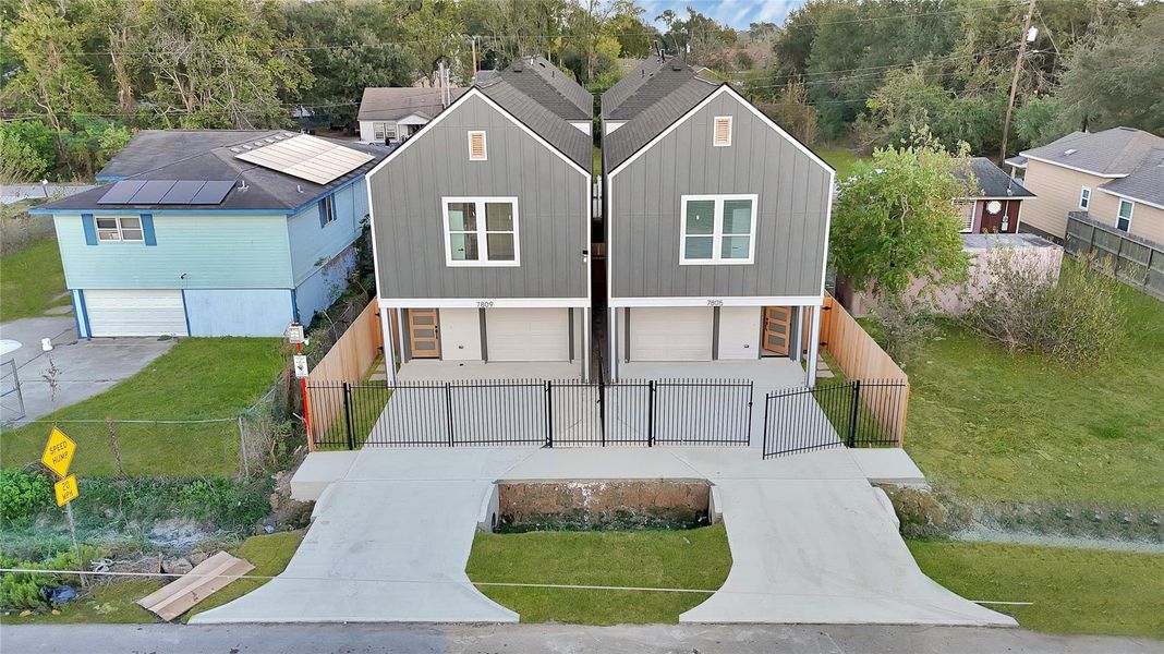 Arial View of ADU from Orebo St entrance