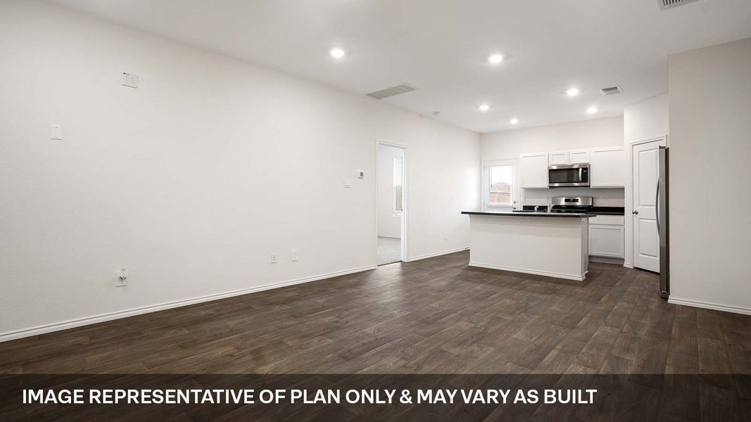 Spacious, unfurnished interior of a new home in Wayside, Uhland (Image 13).
