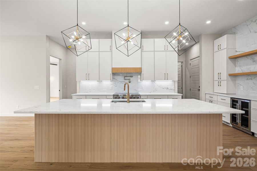 Furnished interior view inside a new home in , Asheville (Image 16).