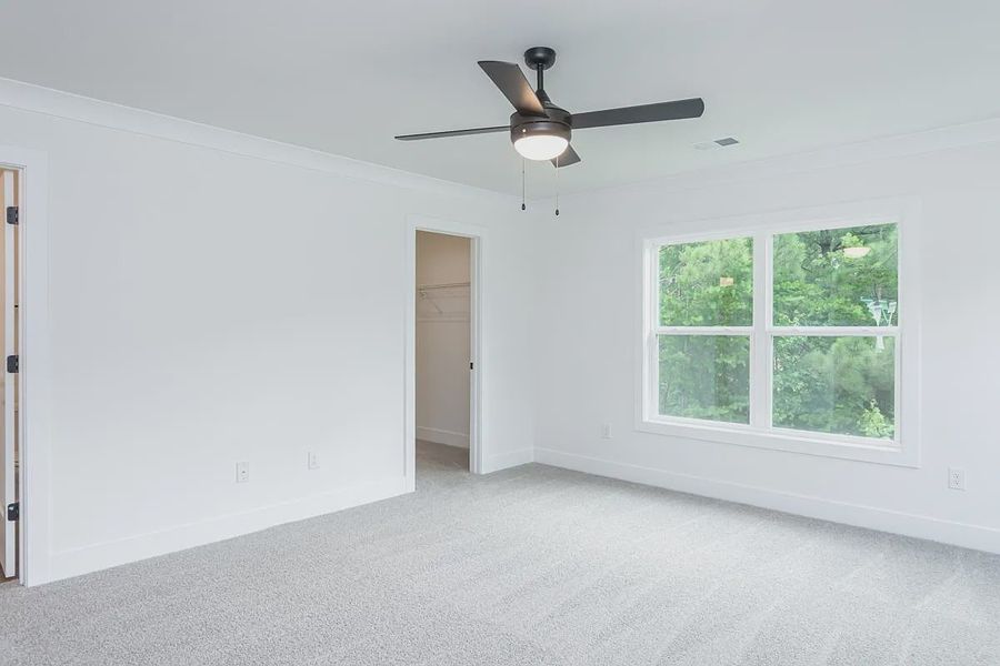 Representative unfurnished interior of a home built from the 1808 Townhome by Adams Homes in Parkstone Place Townhomes, Roebuck (Image 13). Representative unfurnished interior of a home built from the 1808 Townhome by Adams Homes in Parkstone Place Townhomes, Roebuck (Image 13).