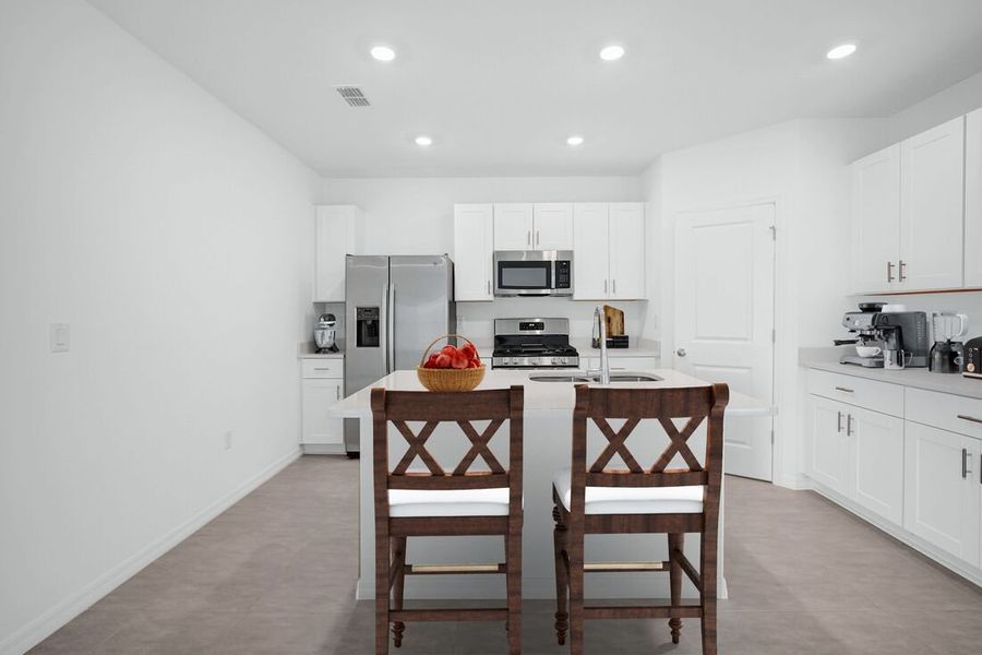 Representative furnished interior of a home built from the Sherwood by Taylor Morrison in Palm Wind, Hudson (Image 7). Representative furnished interior of a home built from the Sherwood by Taylor Morrison in Palm Wind, Hudson (Image 7).