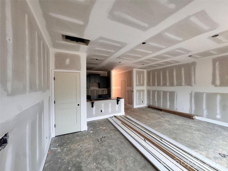 living room in to kitchen and dining area living room in to kitchen and dining area