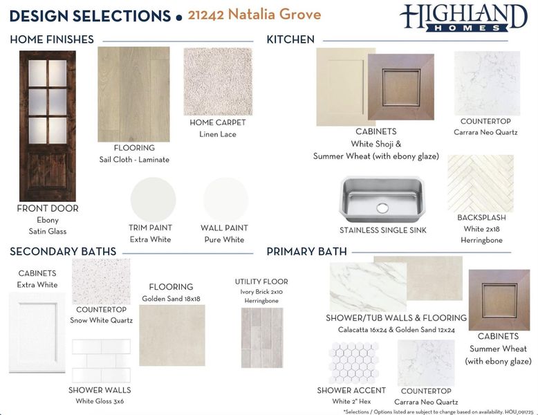 Design Selections Design Selections