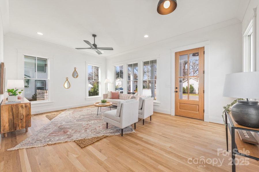 Furnished interior view inside a new home in , Charlotte (Image 16). Furnished interior view inside a new home in , Charlotte (Image 16).