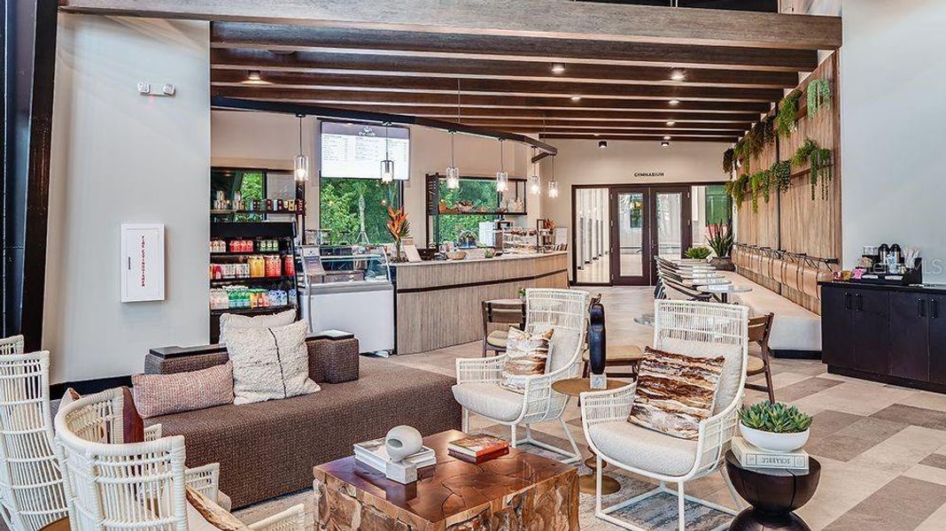 Furnished interior view inside a new home in Esplanade at Skye Ranch, Sarasota (Image 12).