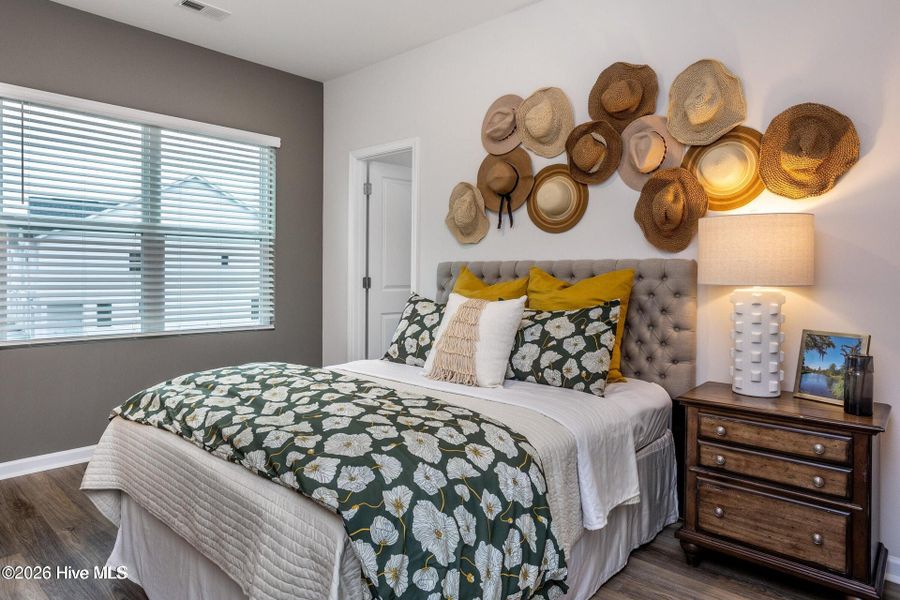 Furnished interior view inside a new home in Coastal Haven Townes, Leland (Image 8). Furnished interior view inside a new home in Coastal Haven Townes, Leland (Image 8).