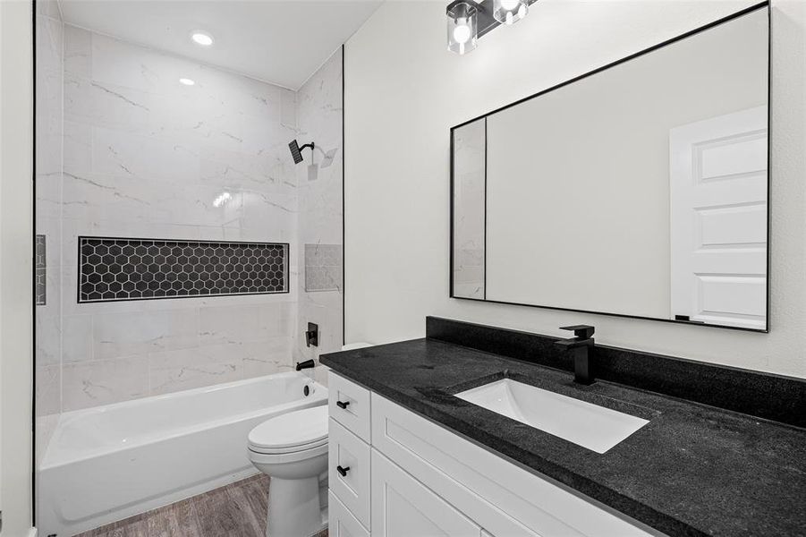 Furnished interior view inside a new home in , Granbury (Image 12).