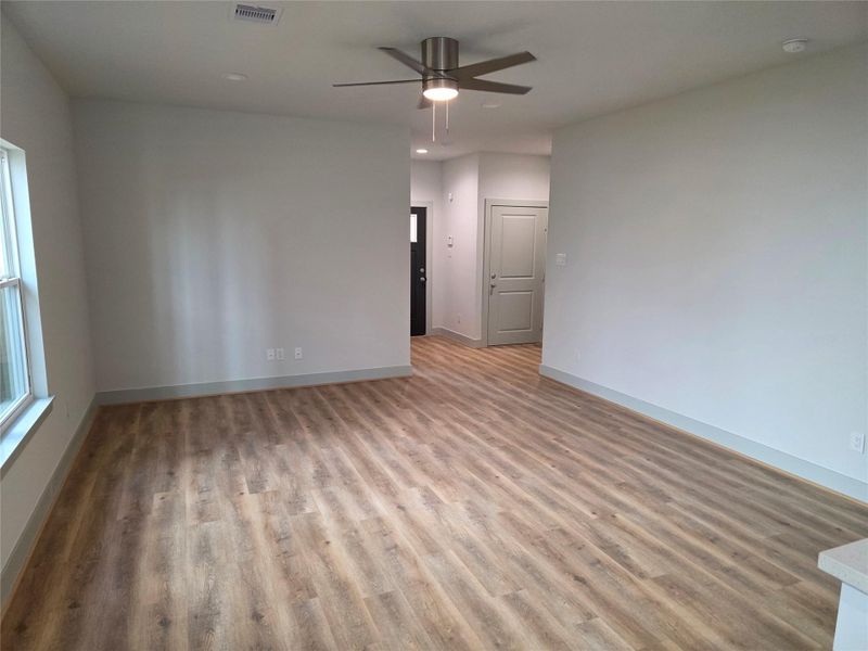 Living Room w/ view of Entry Living Room w/ view of Entry
